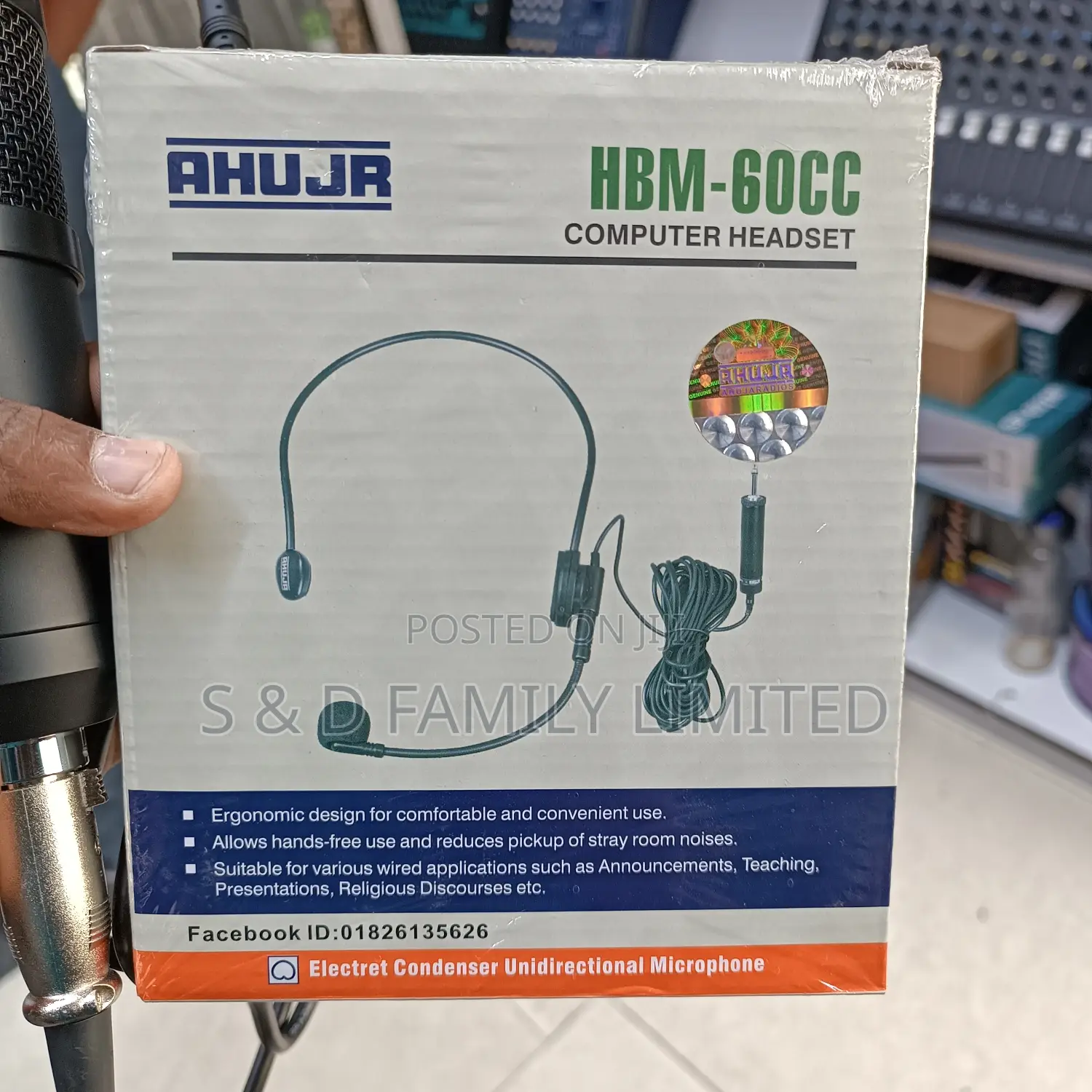 Ahuja HBM-60CC Microphone