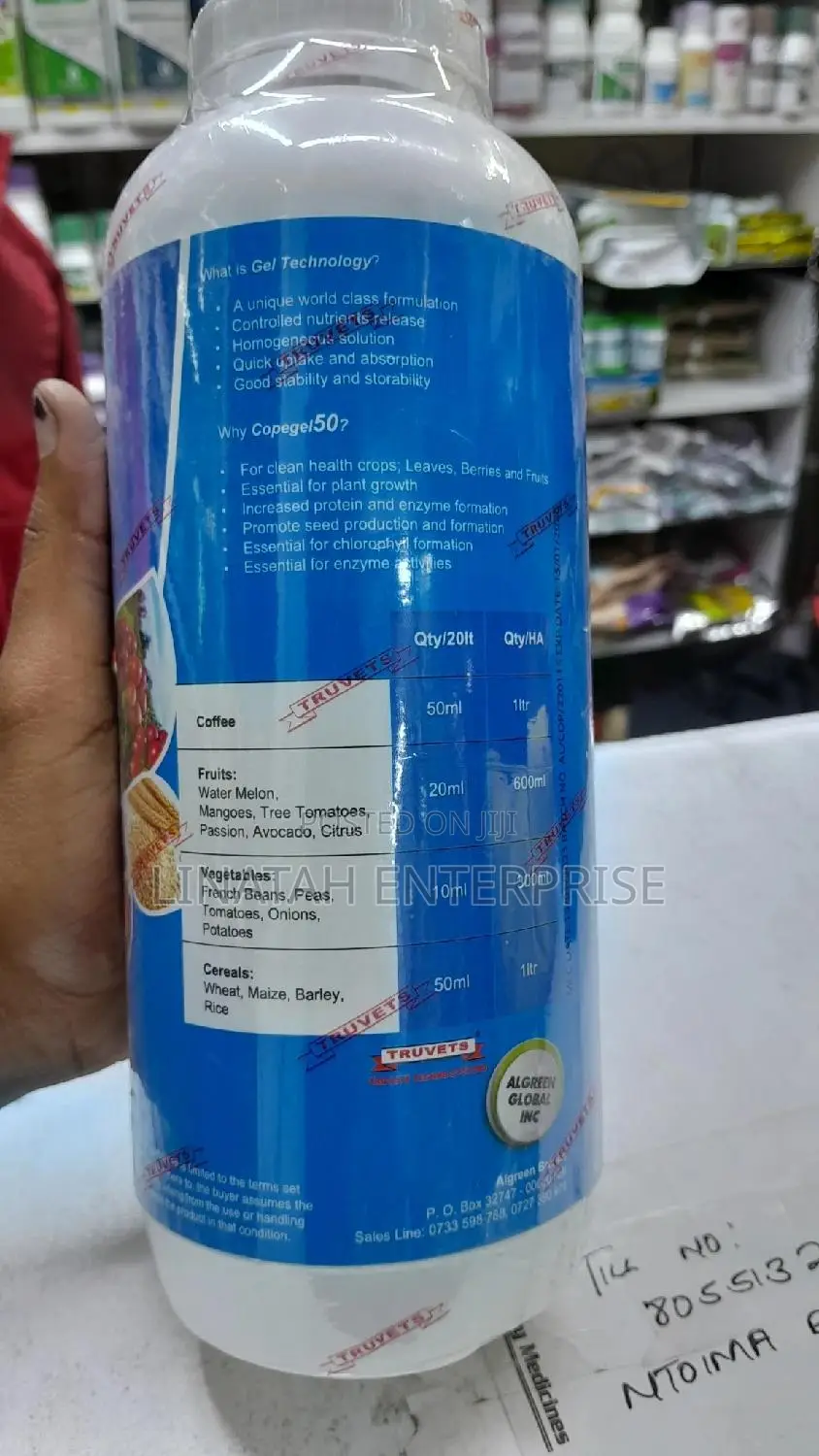 Copagel 50 N.P.K 6.2.2 1litre