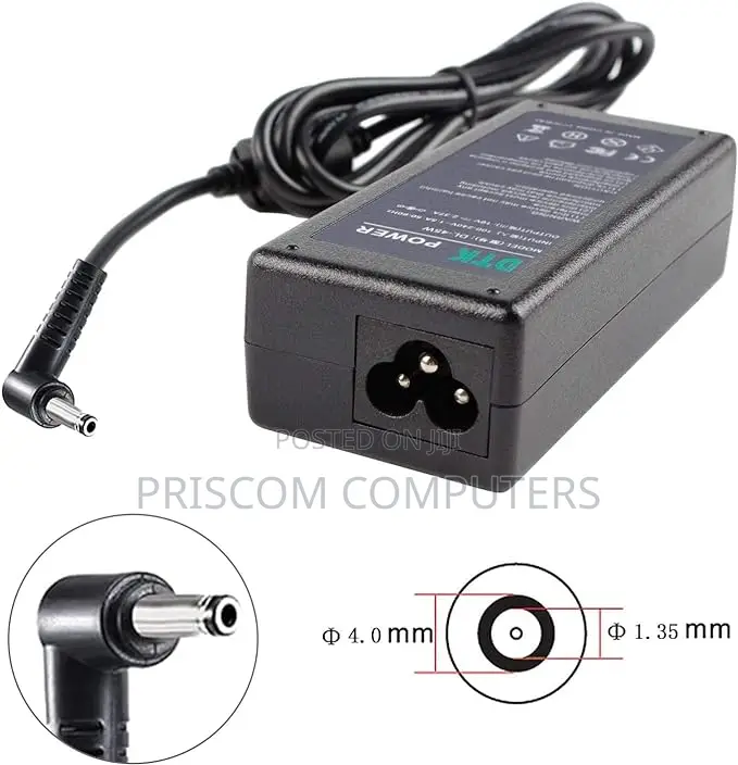 Asus 19V 2.37A 45W Laptop Charger Adapter - Small Pin