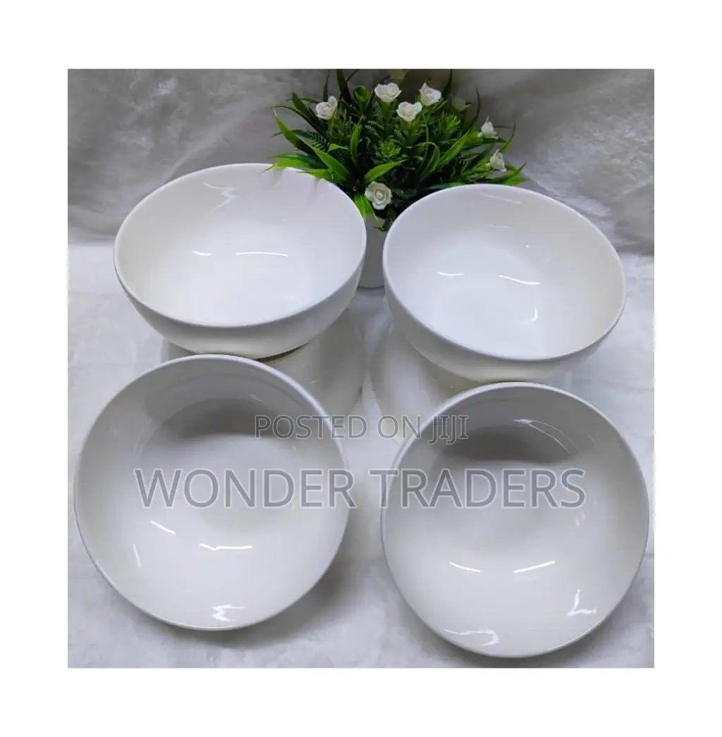 6 Inch White Bowl,6pcs