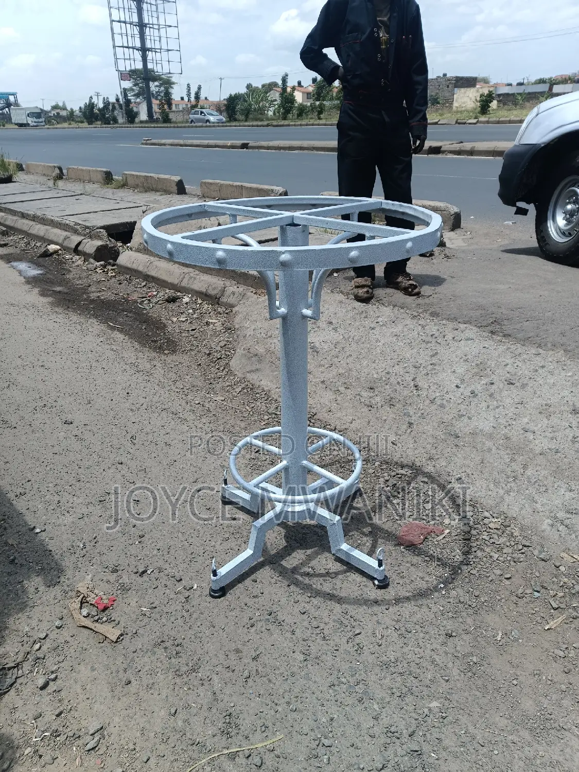 Powder Coated Restaurant Table Stand.