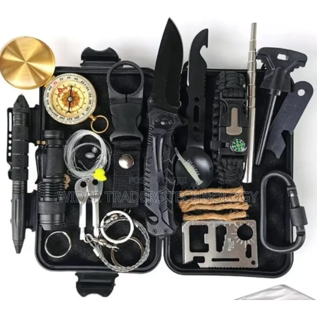 Survival Kit 40 in 1, First Aid Kit, Survival Gear