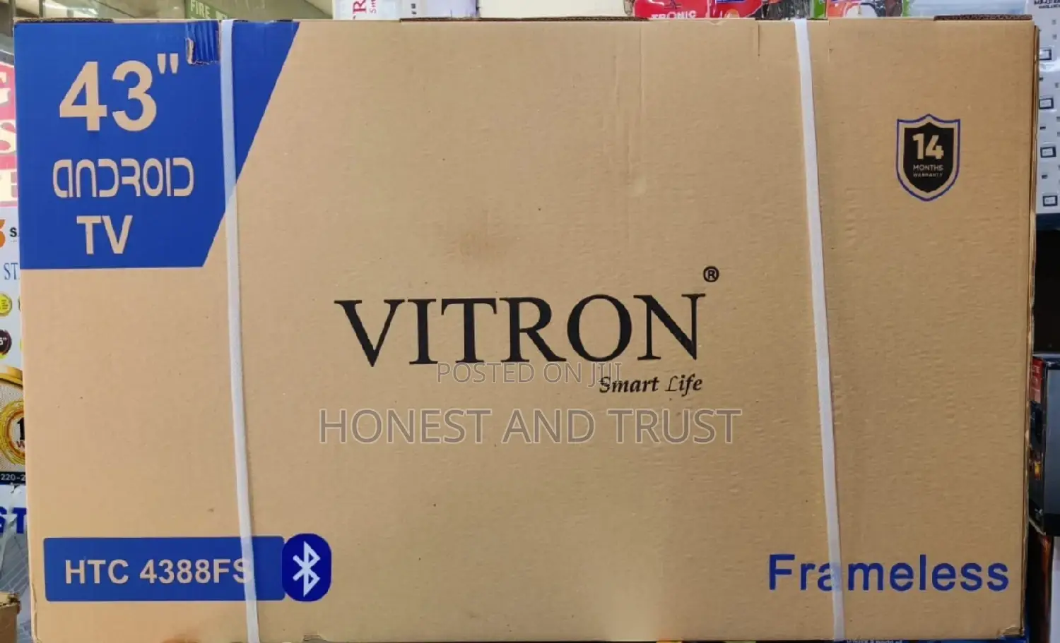Vitron 43 Inch Smart Tv Frameless