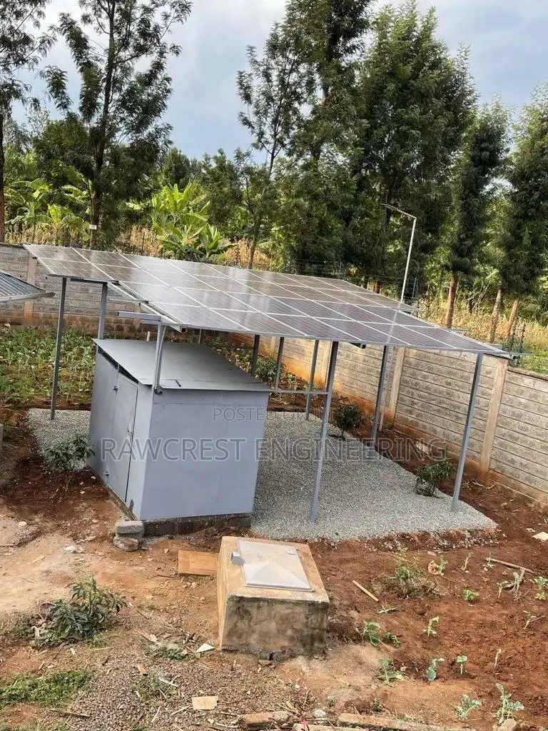 Borehole Sinking Solar Tank Installation.