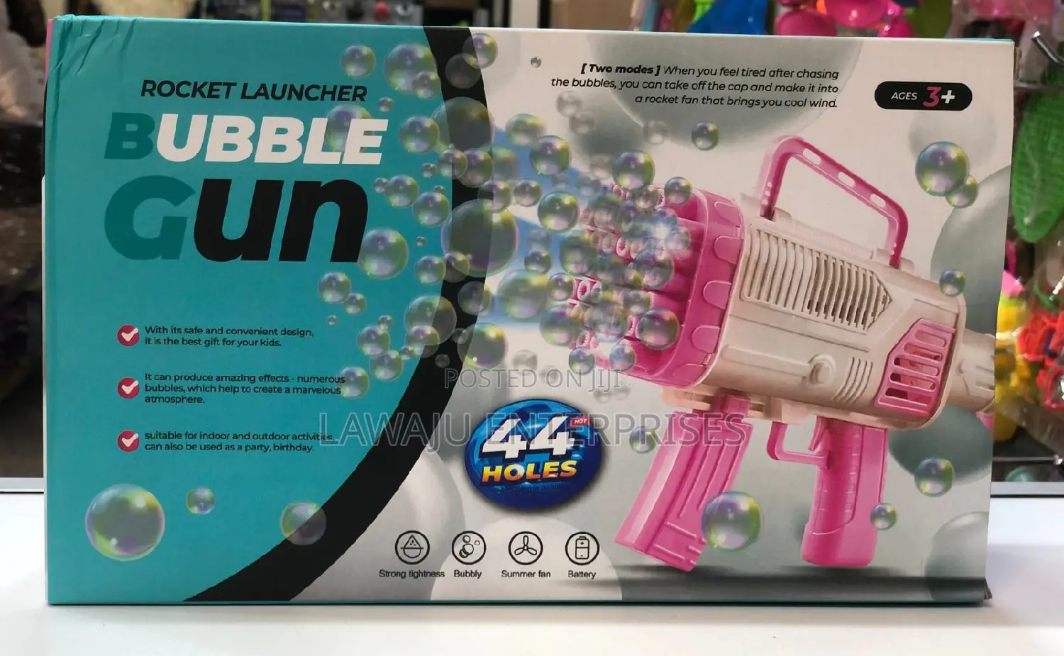 44 Holes Bubble Gun
