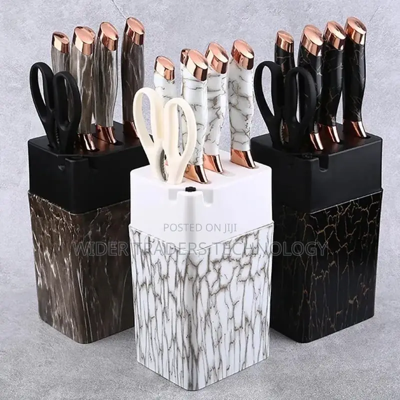 7pc Kitchen Knife Set Nonstick