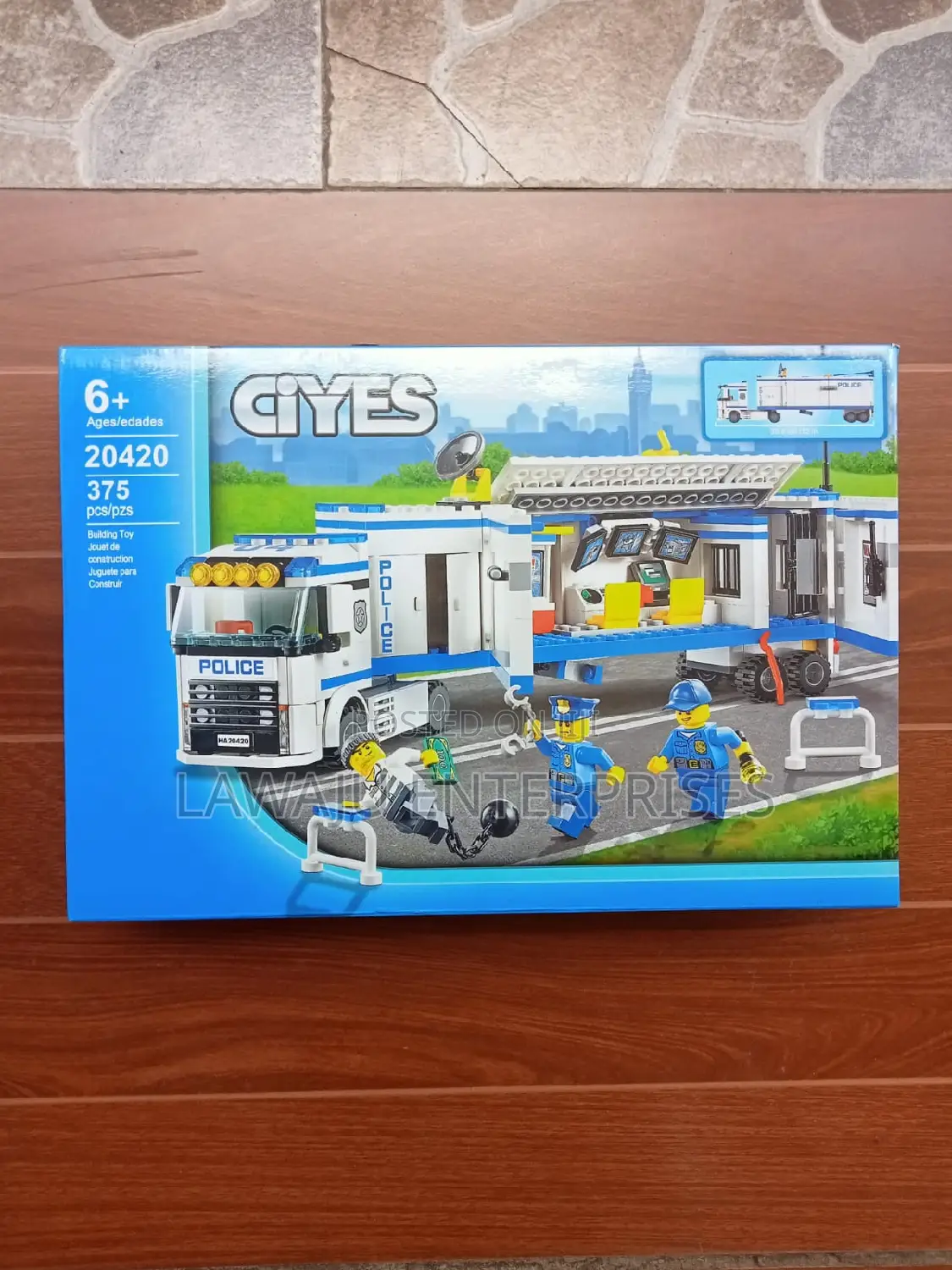Lego Police Truck Building Blocks