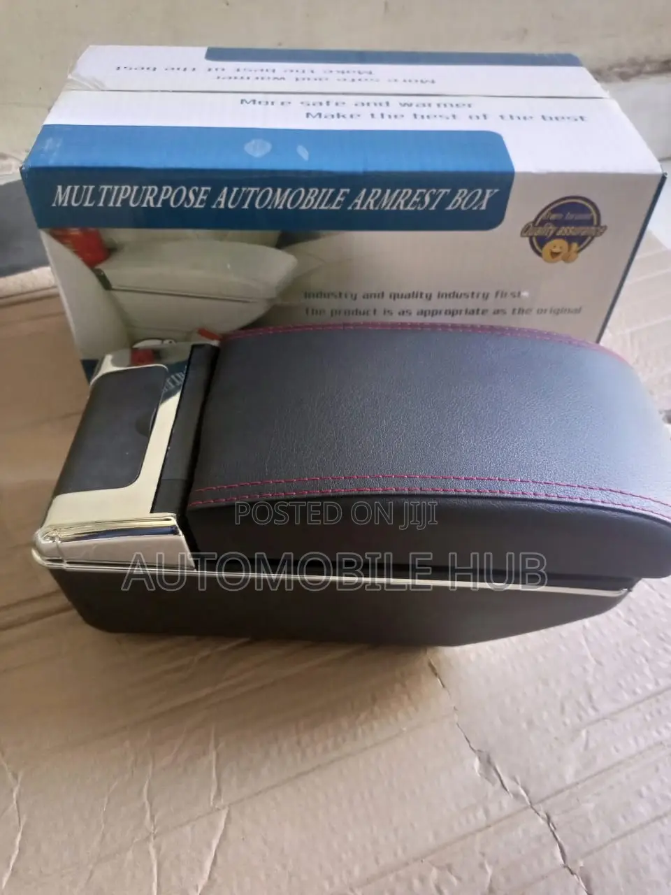 Car Armrest With Charging Ports