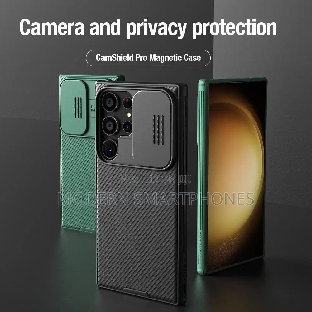 NILLKIN Samsung Galaxy S24 Ultra Phone Case Slide Cover