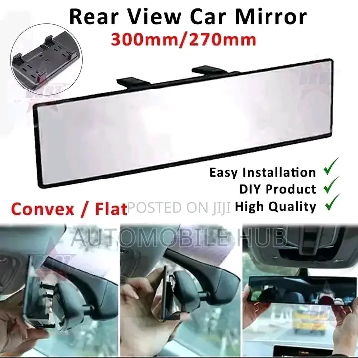 Broadview Rear View Mirror 300mm Curved