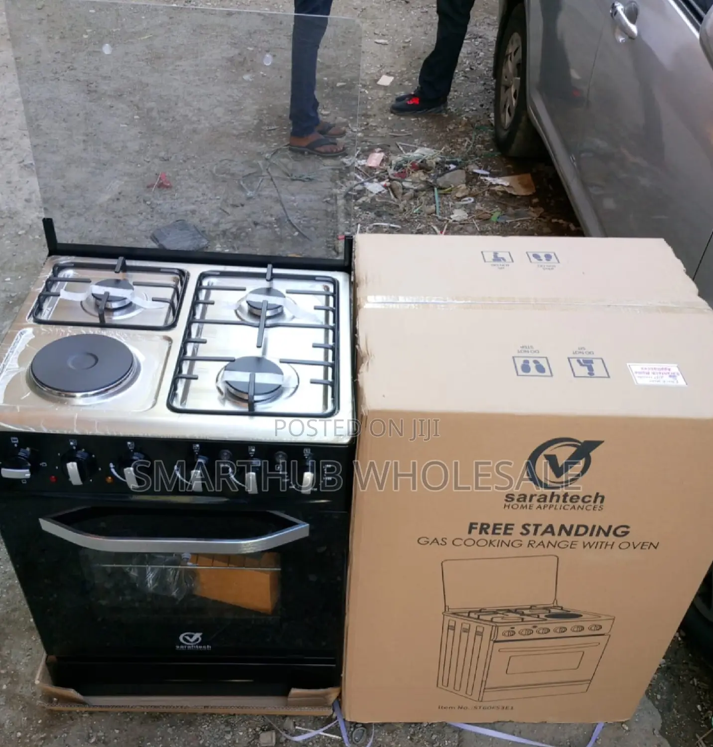 3+1 Sarahtech 60×60 Standing Cooker
