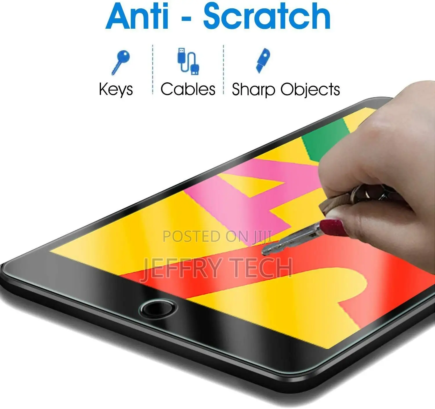 Apple iPad 10.2" 2020 New 8th Generation HD Tempered Glass F