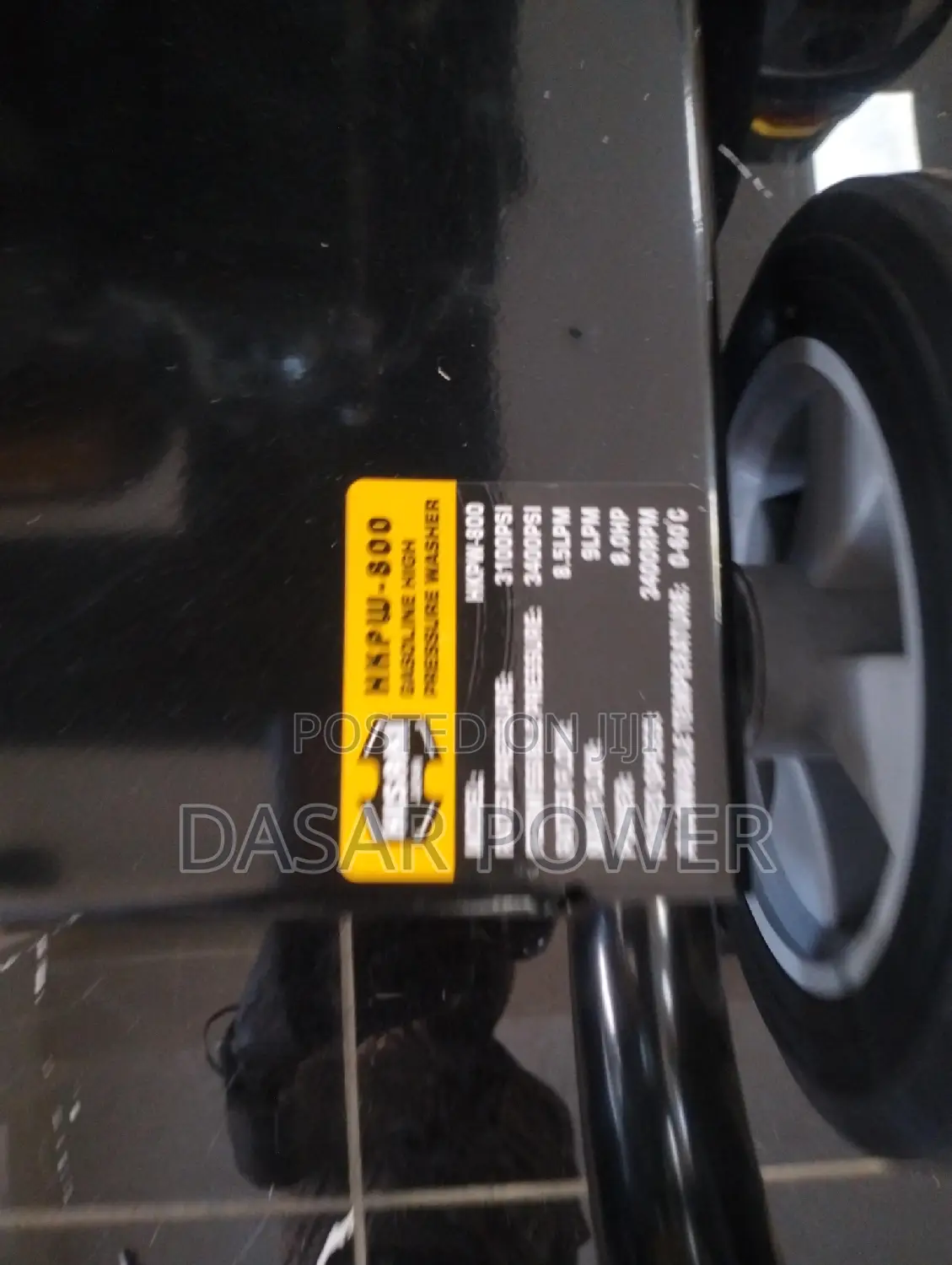 3400psi Petrol Carwash Machine