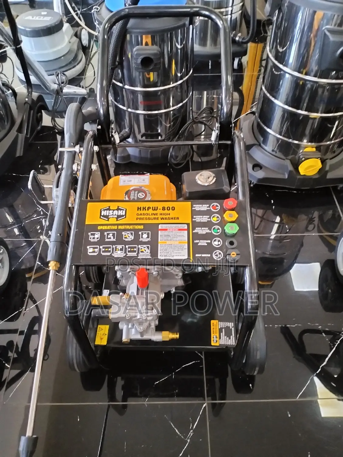 3400psi Petrol Carwash Machine