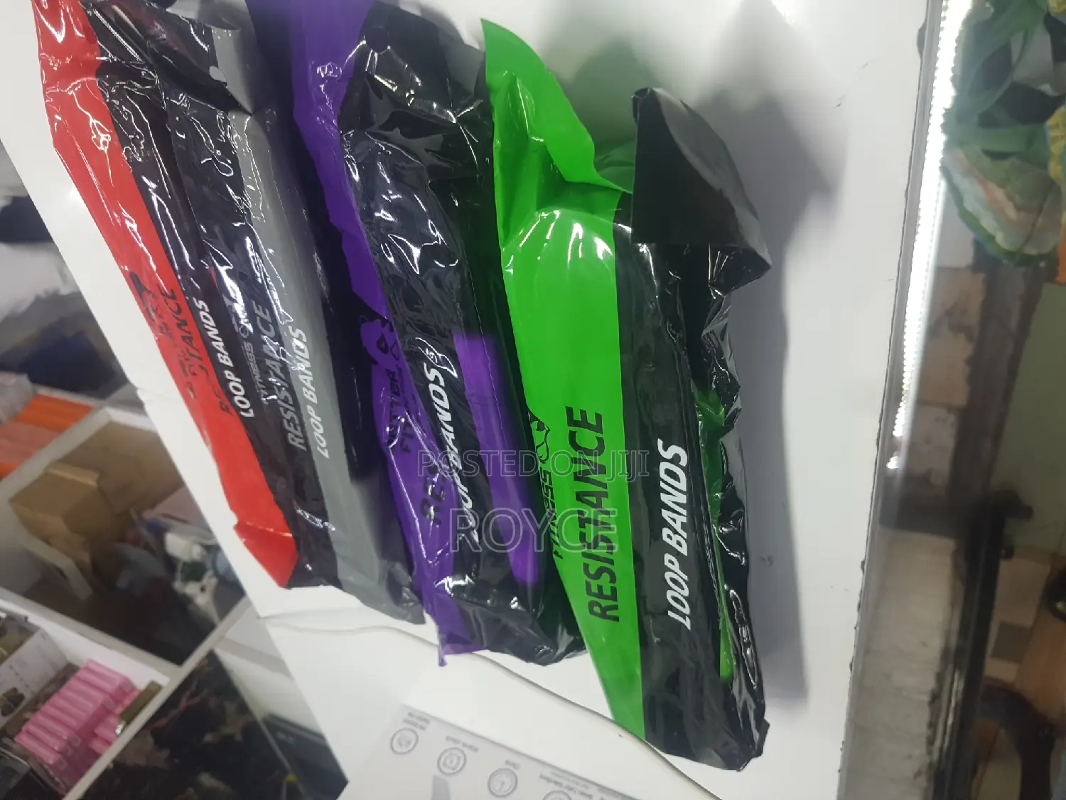 4pcs Resistance Loop Bands- Powerlifting Exercise Bands
