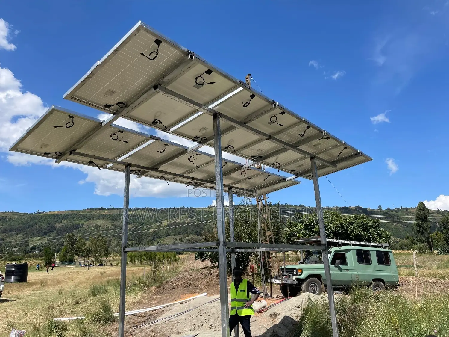 Borehole Solar Pump Installation