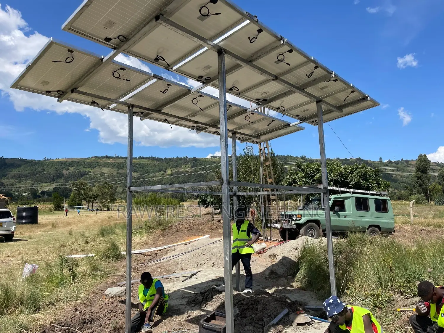 Borehole Solar Pump Installation