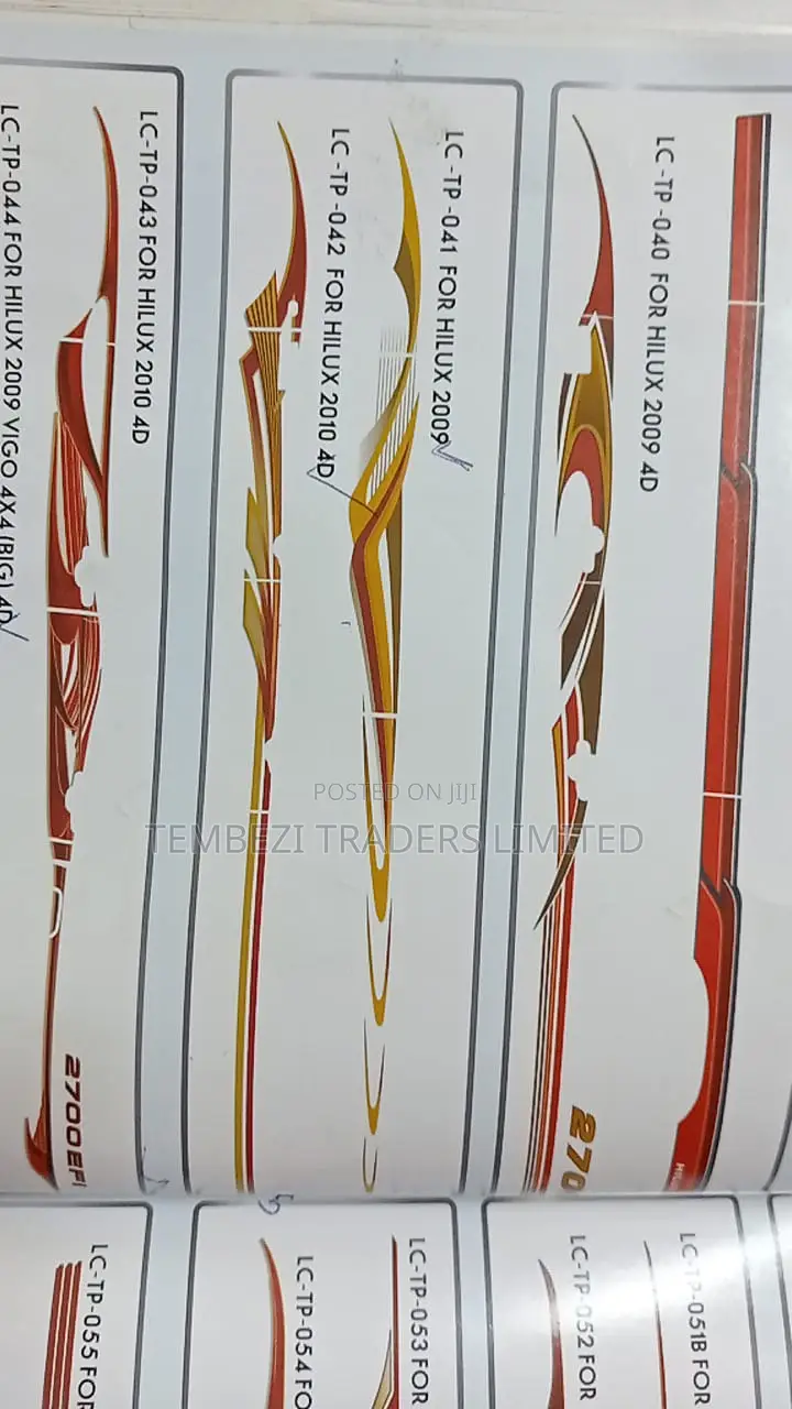 Universal Body Stickers