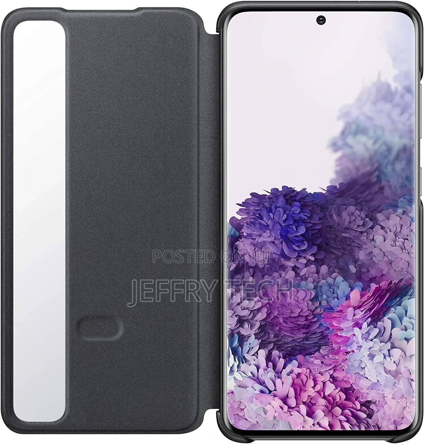 Official Samsung Galaxy S20 Clear View Cover Case - Black