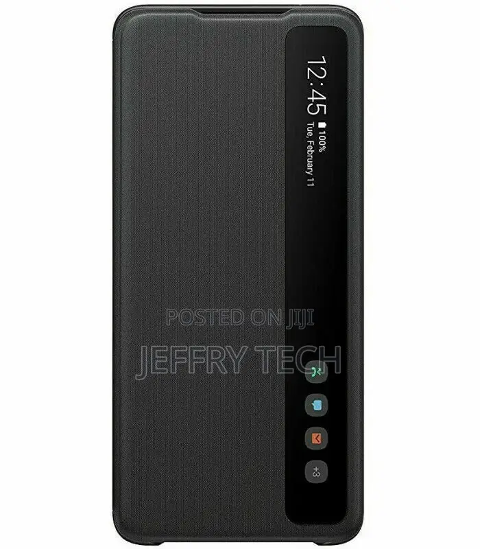Samsung Galaxy S20 Ultra 5G Clear View Flip Cover Case EF-ZG