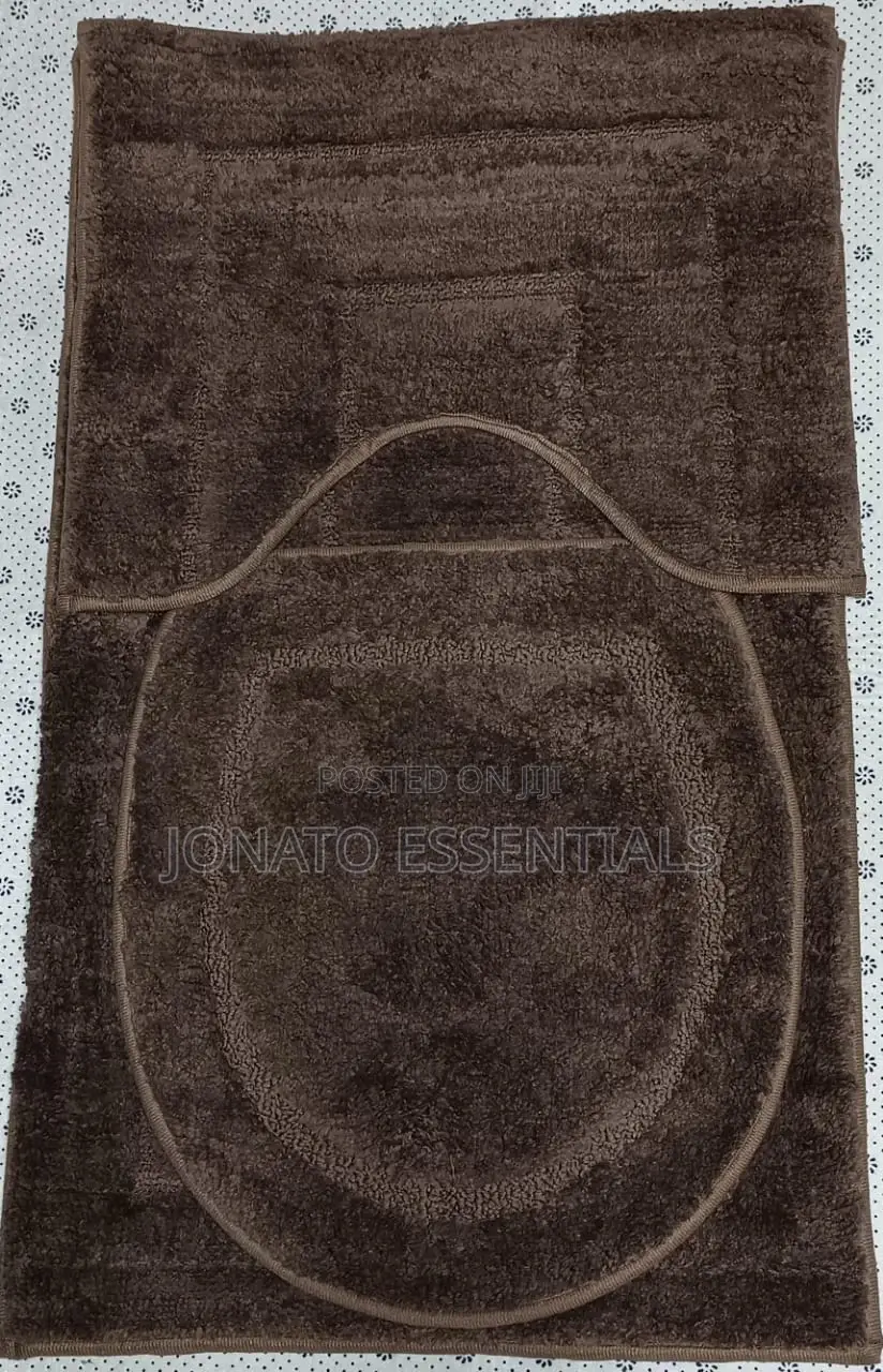 3 Piece Super Absorbent Bathroom Toilet Mat