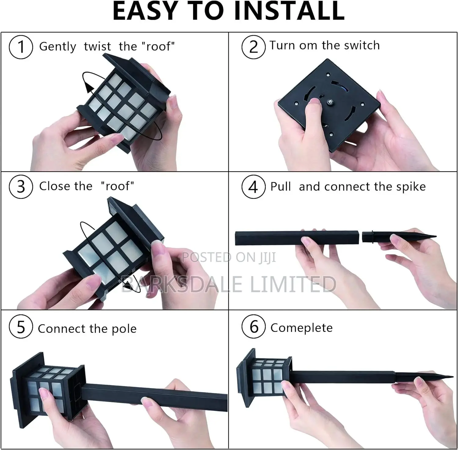 Solar Lights LED Solar Outdoor Waterproof Garden Driveway