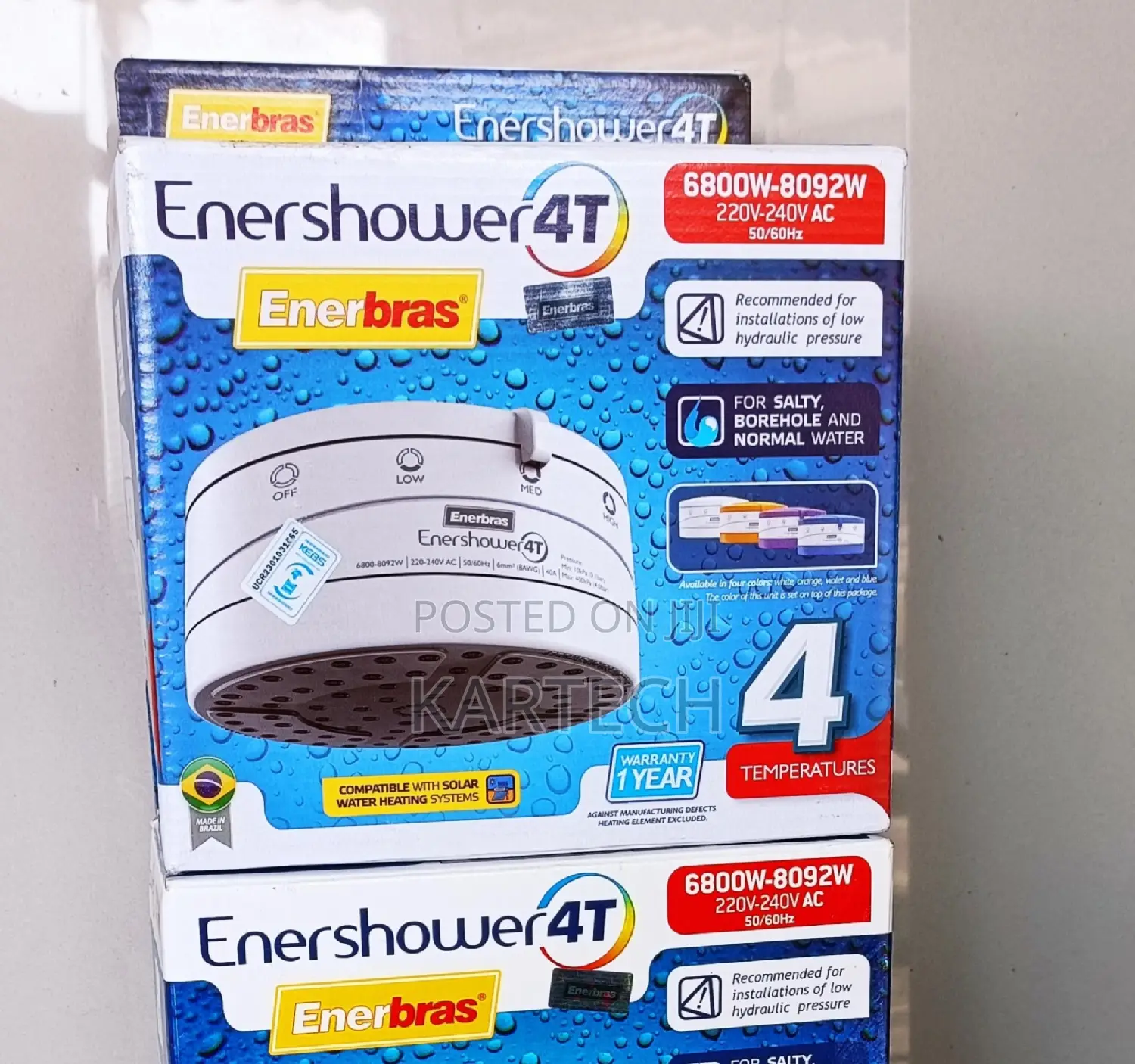 Enershower Enerbras Shower
