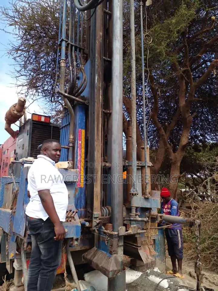 Drilling of Borehole and Steel Tower Installation