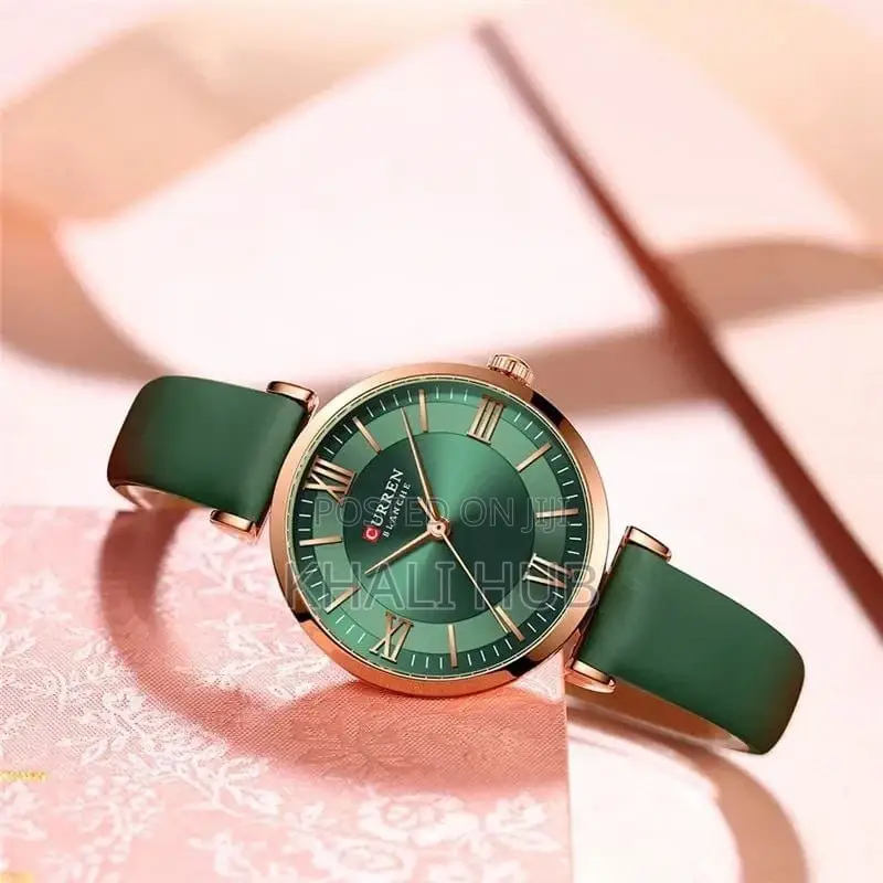 Green Curren Ladies Watch.