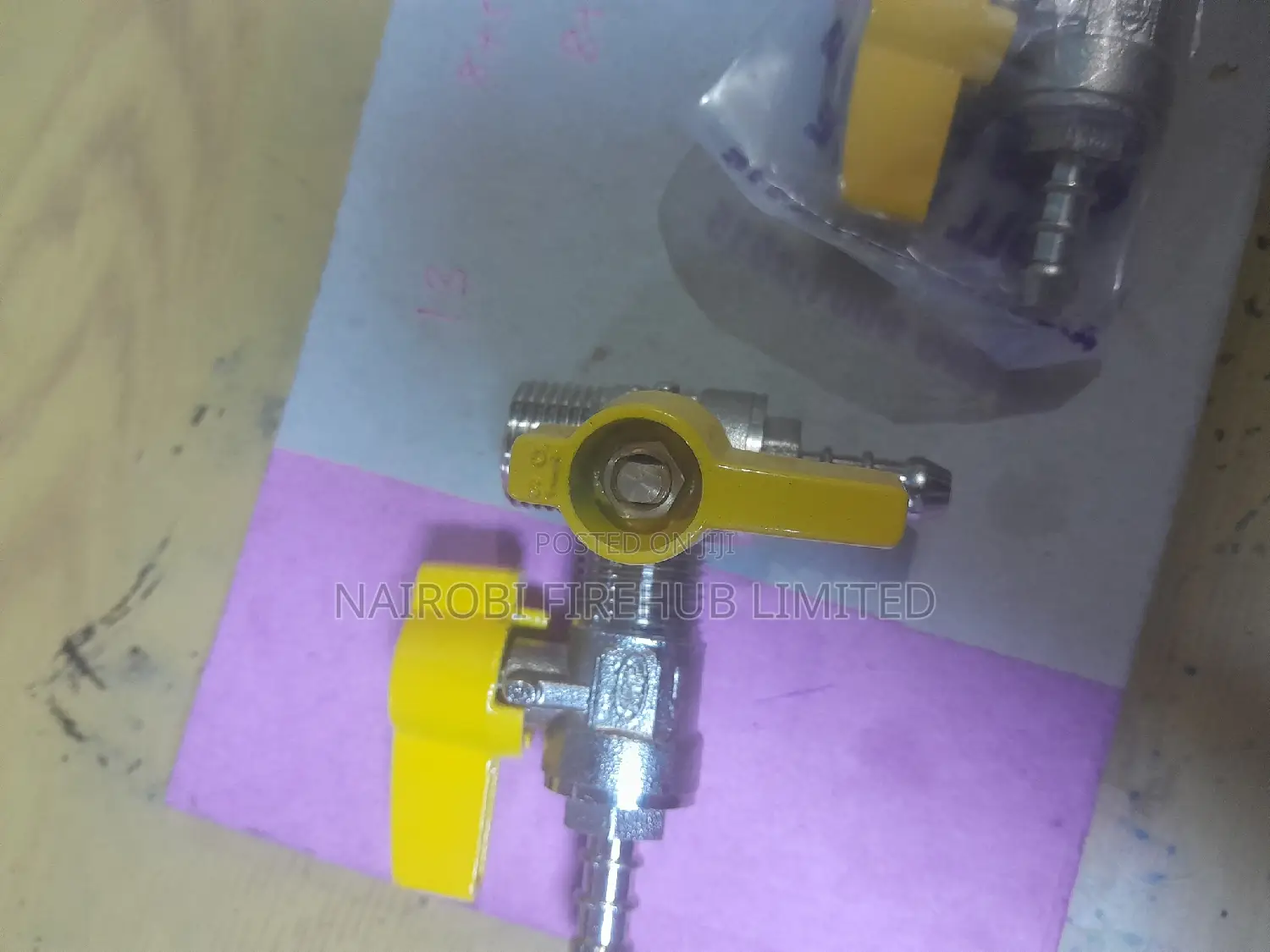 Gas Ball Valve 1/2 By Nozzle