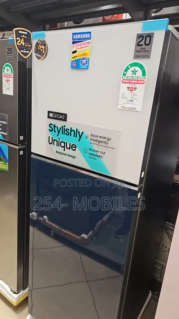 Samsung RT35CB56218A Top Mount Freezer, 348L - White Navy