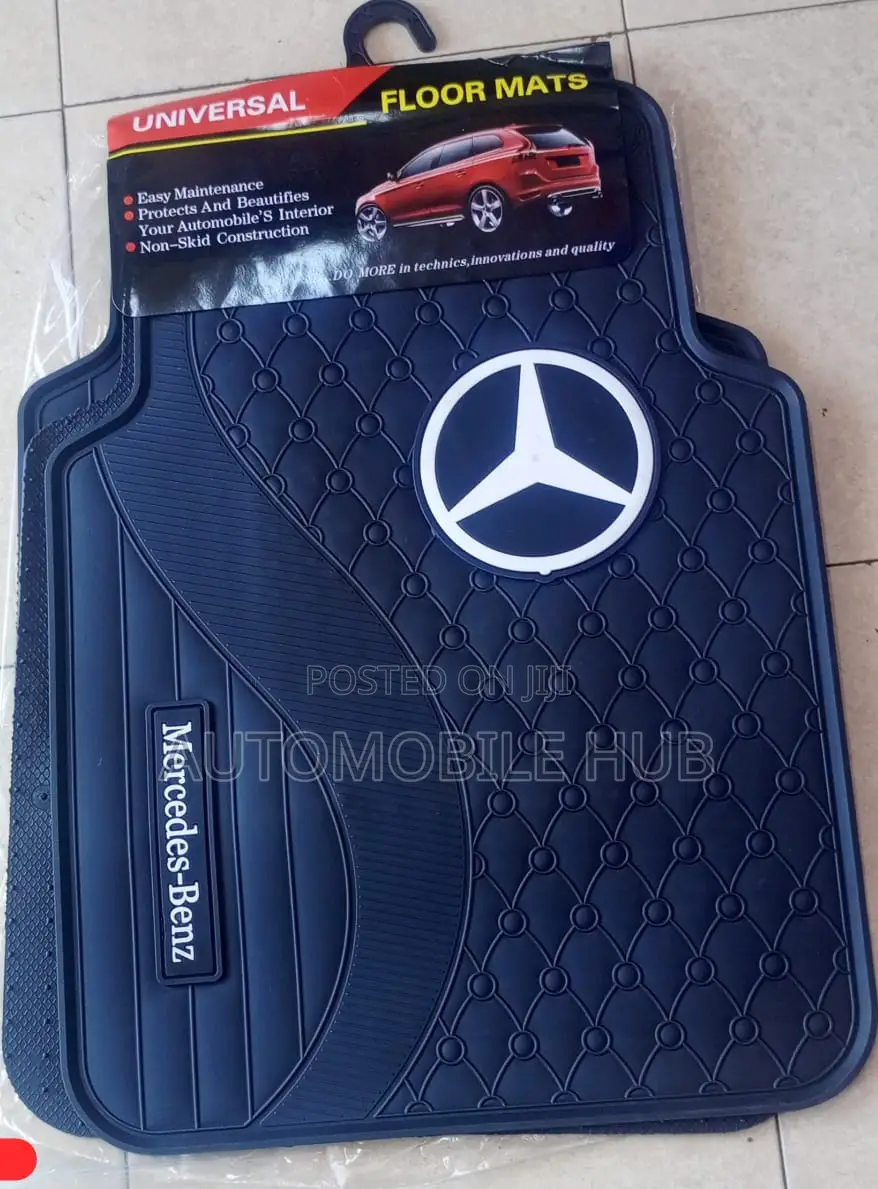 Mercedes Benz Rubber Floor Mats 5 Seater