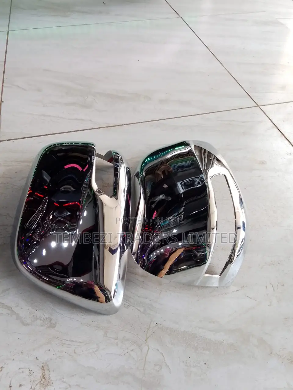 Chrome Side Mirror Covers for Prado Fj 150