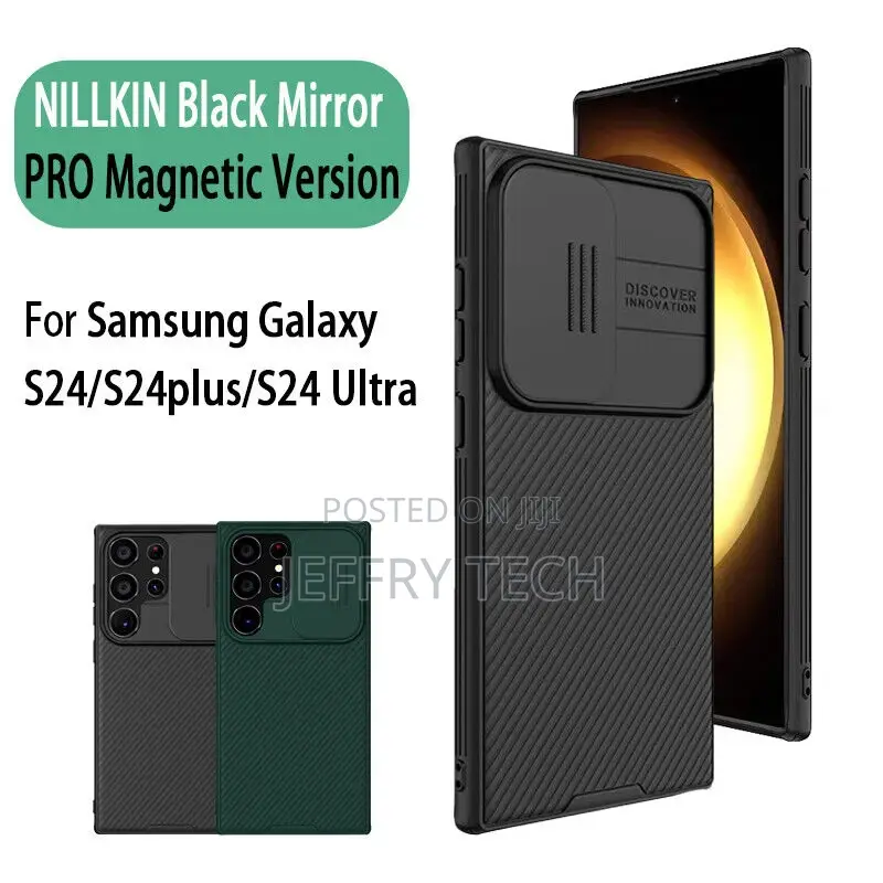 Samsung S24 Plus Ultra Magnetic Phone Case Protector Camera
