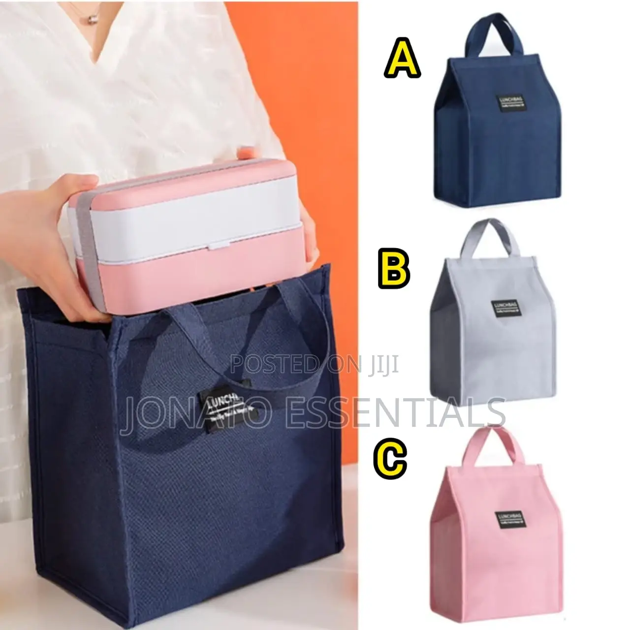 Insulated Lunch Bag for Breakfast, Lunch and Picnic Box
