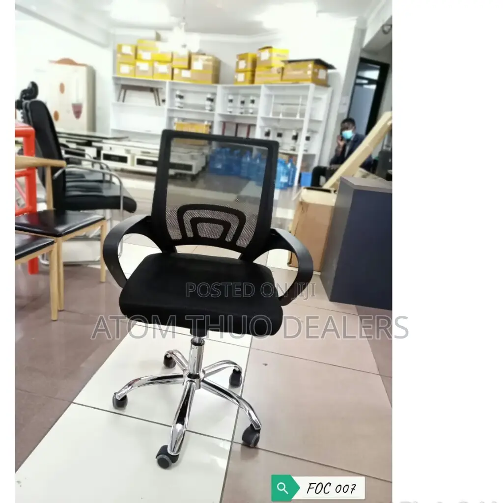 Black Assembled Executive Office Chair