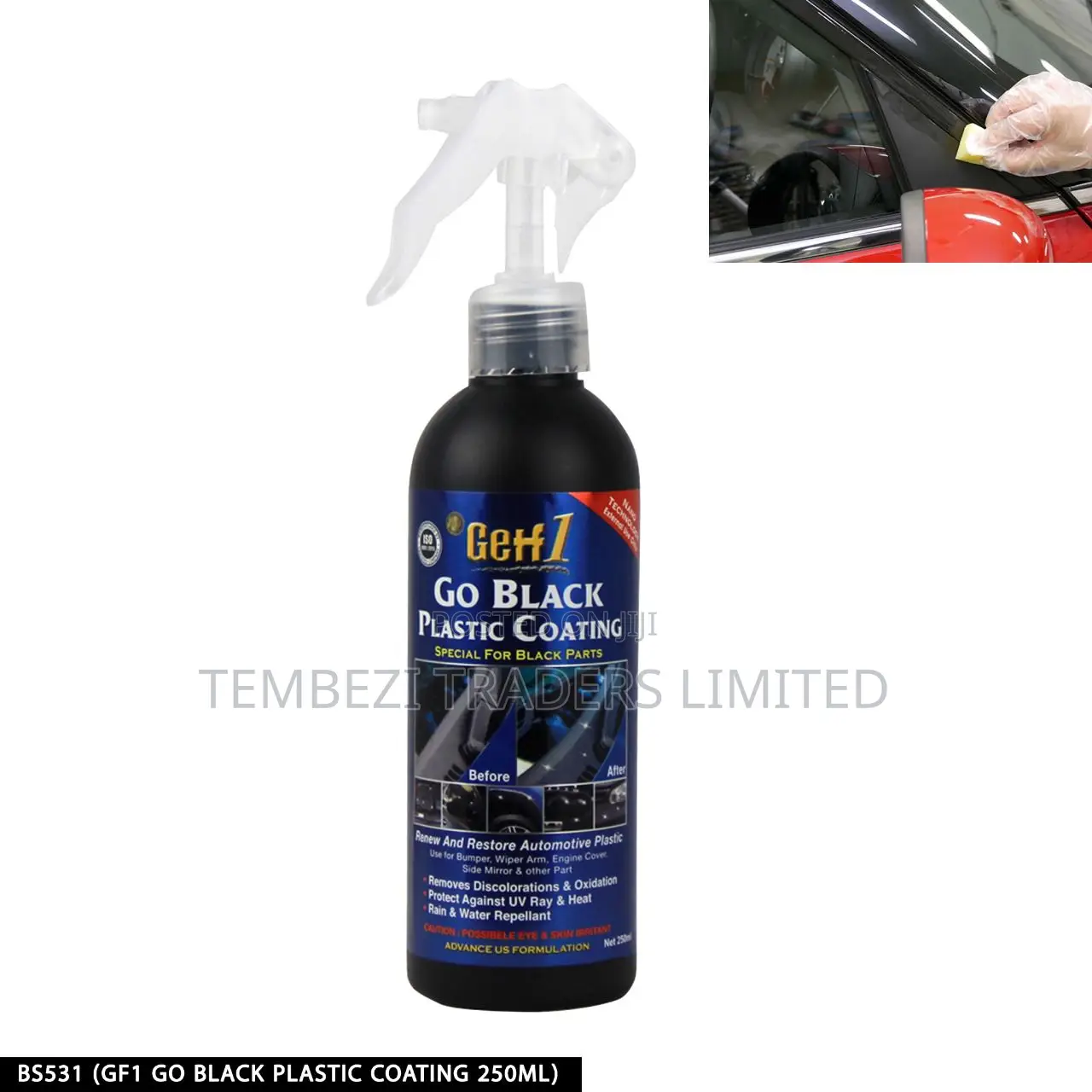 Go Black Plastic Coating Spray