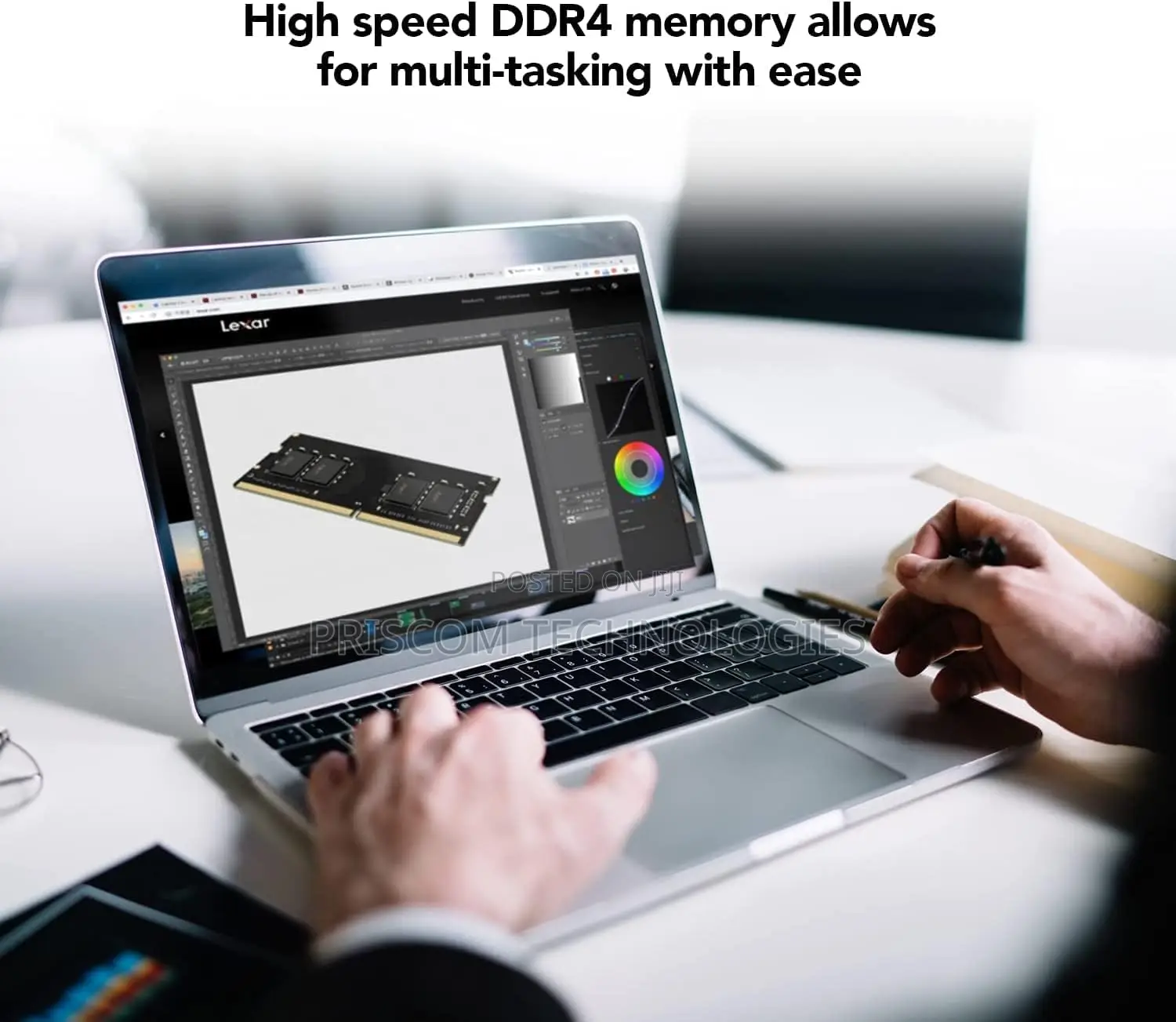 Lexar 8GB DDR4 Ram Memory, Lexar DDR4 8GB RAM Memory