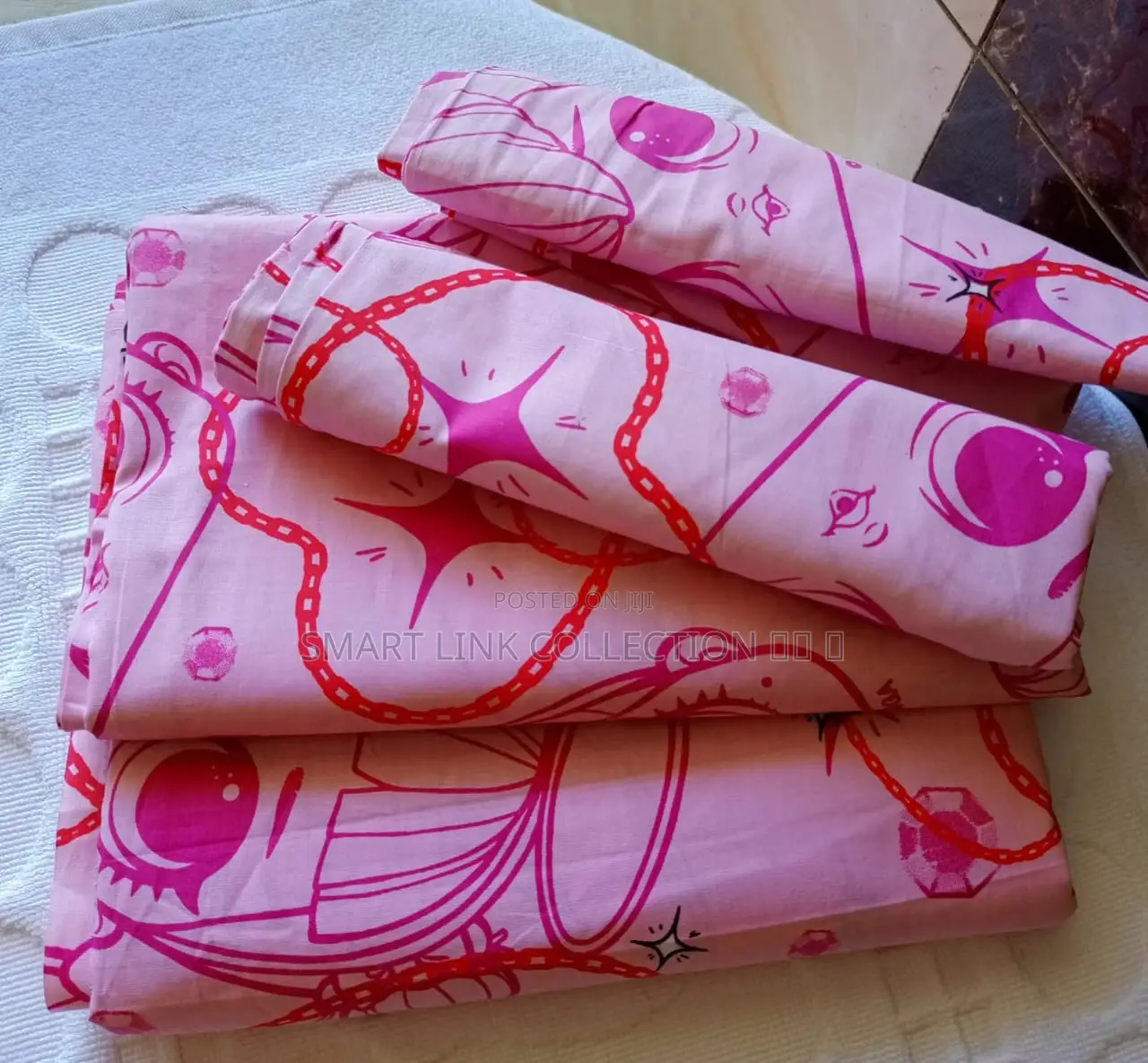*4pc Kids Cartoon Cotton Bedsheets*