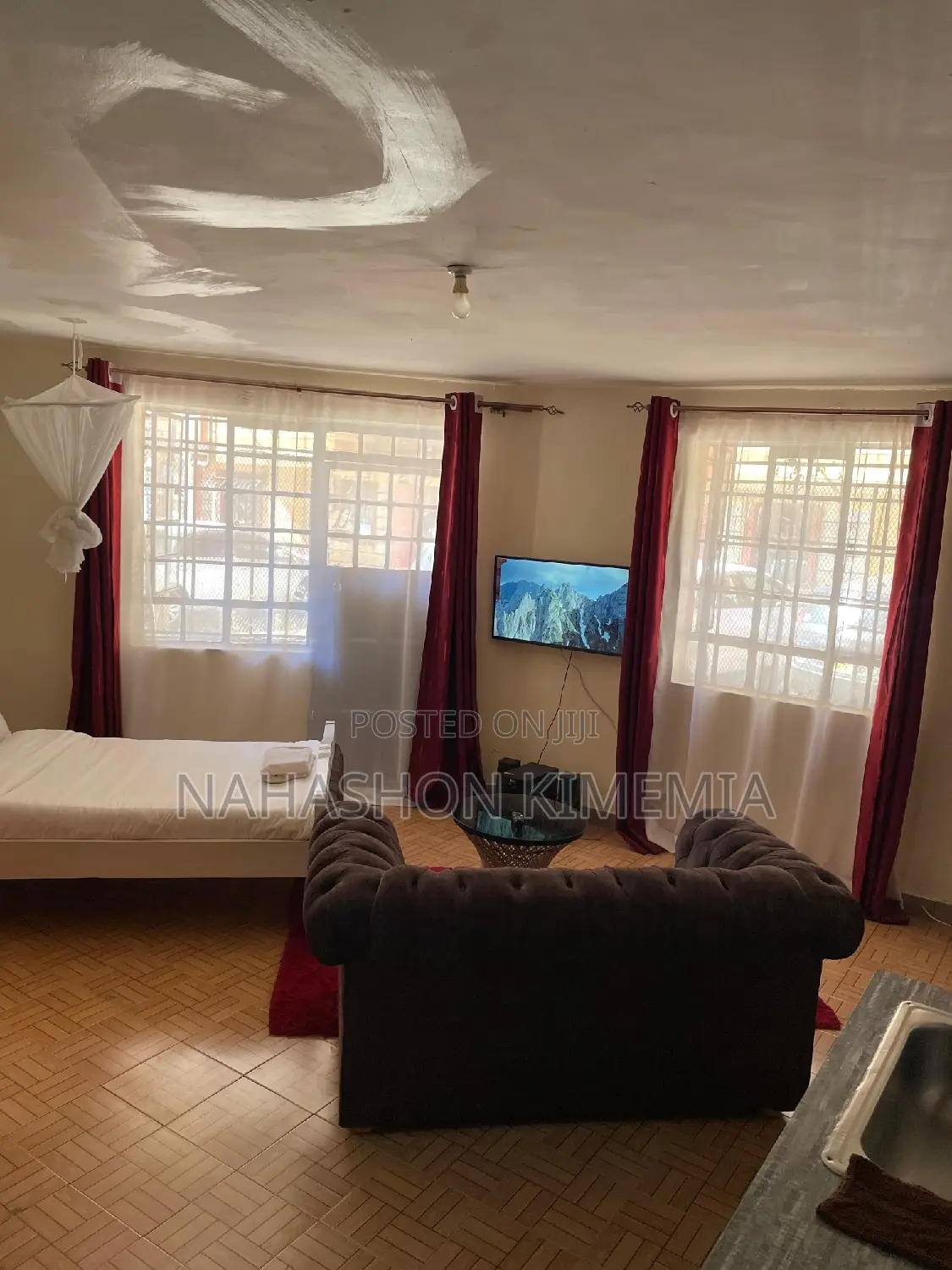 Red Studio Airbnb TRM Drive Roysambu Thika Road Nairobi