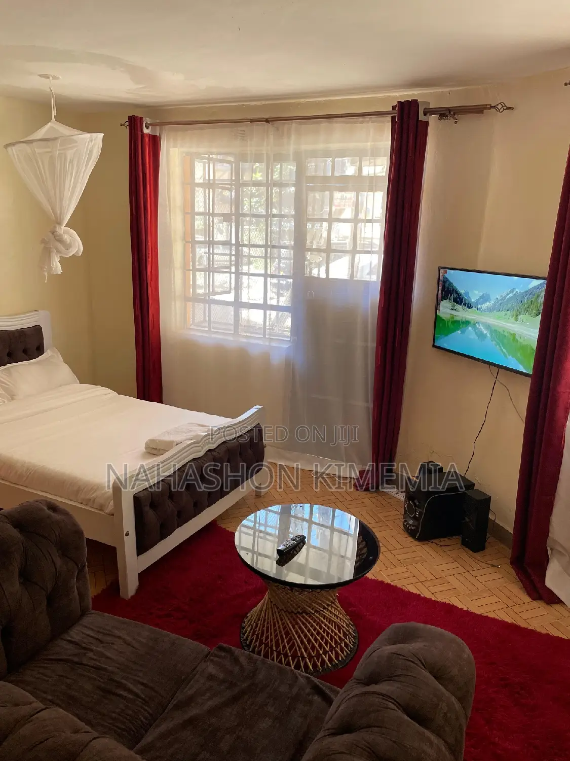 Red Studio Airbnb TRM Drive Roysambu Thika Road Nairobi