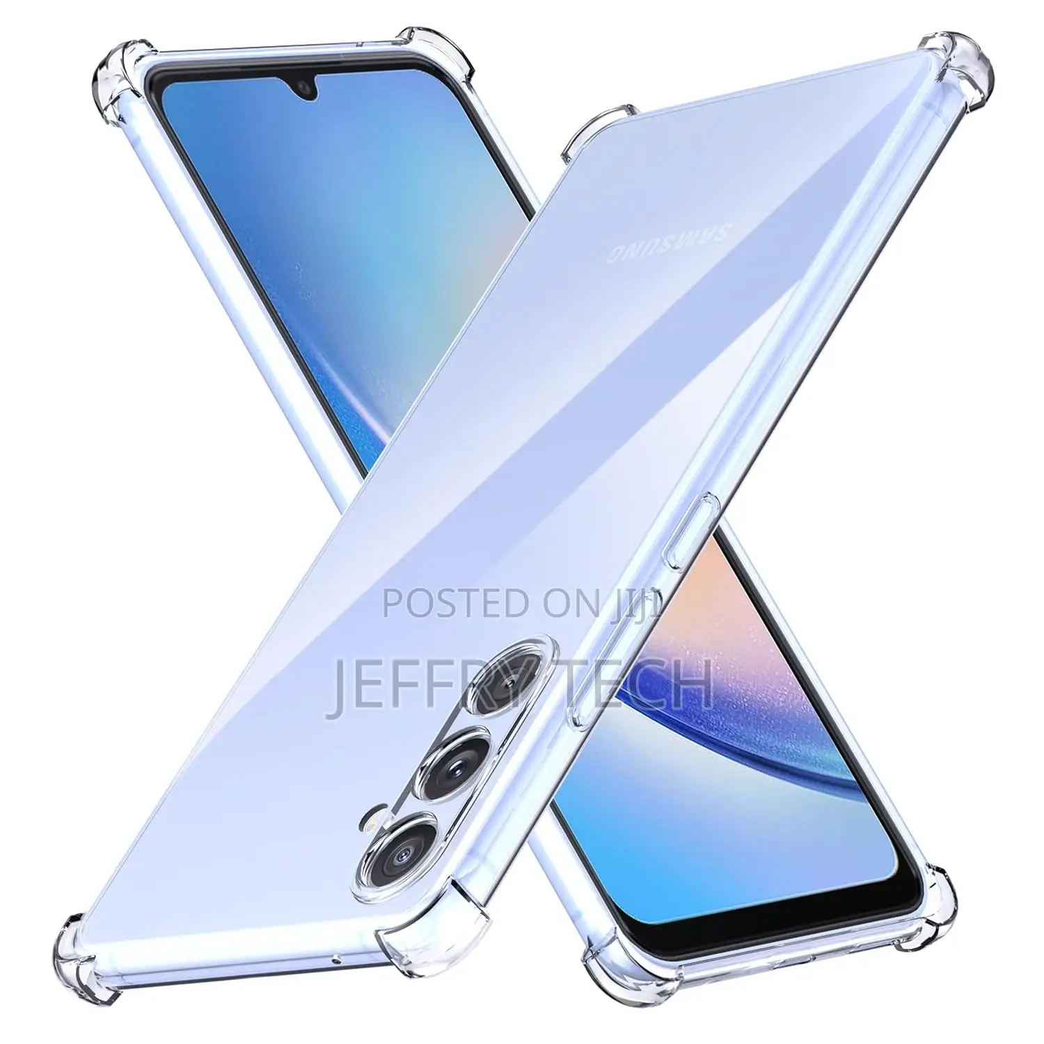 Samsung Galaxy M14 5G, [Bumper] Exclusive - Transparent Back
