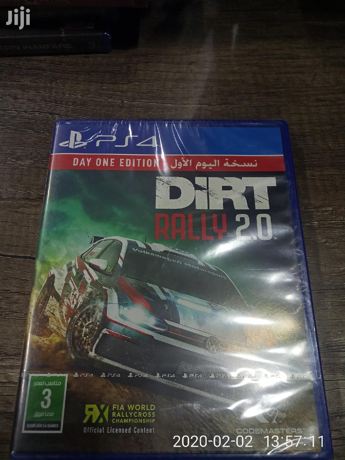 Dirt Rally 2.0-ps4