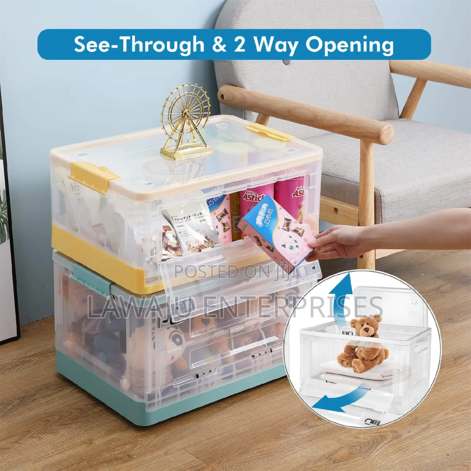 Collapsible Organizing Bucket