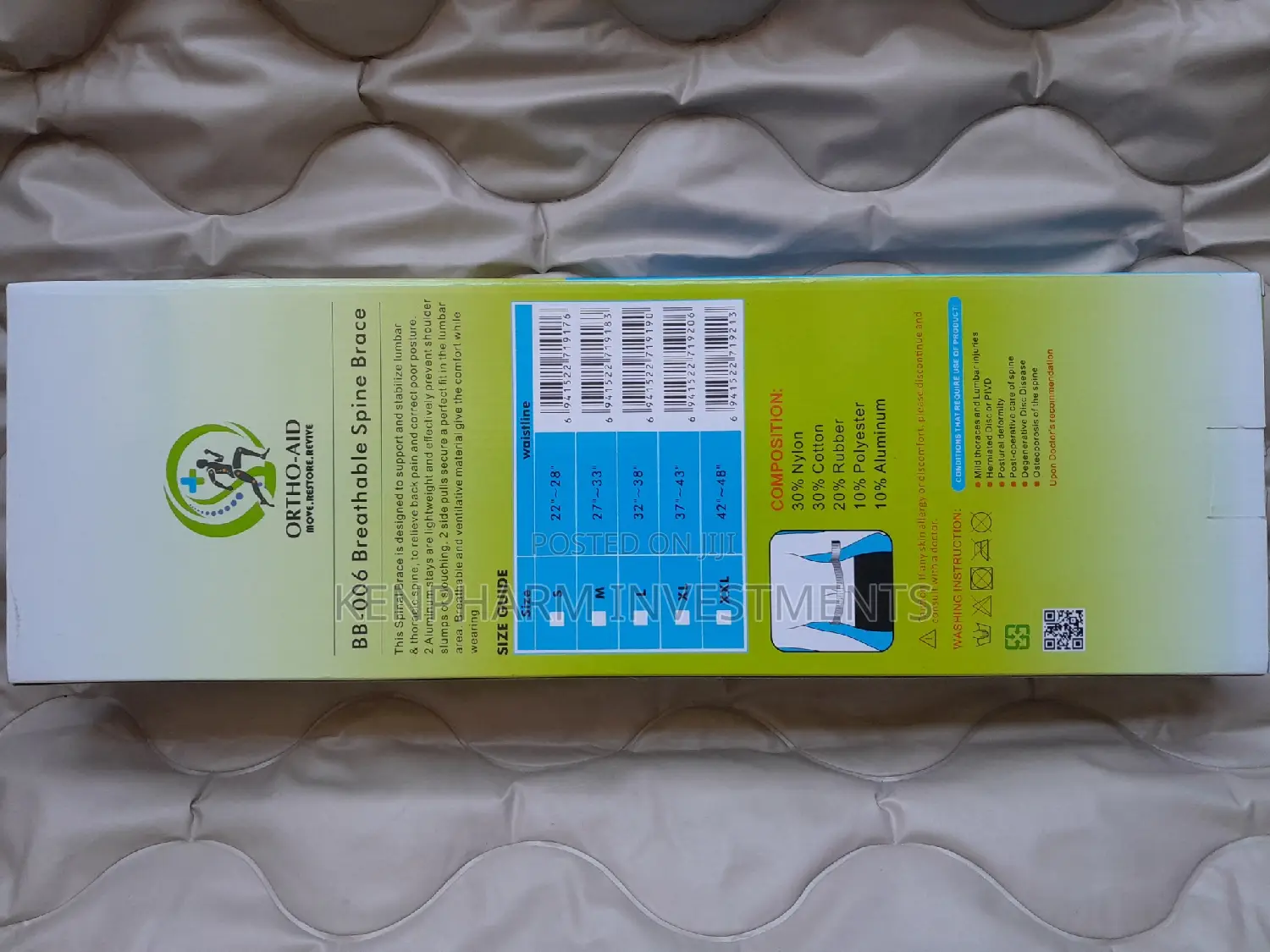 Breathable Spine Brace