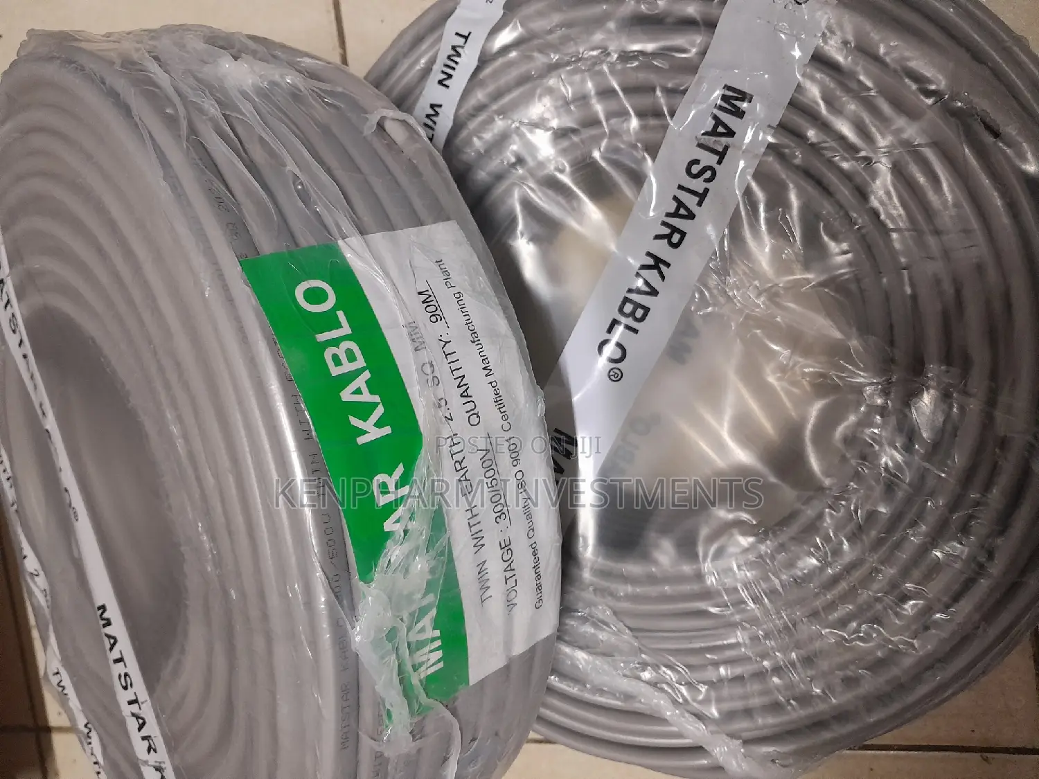 Power Distribution 90m 2.5mm Twin Earth Electric Cable