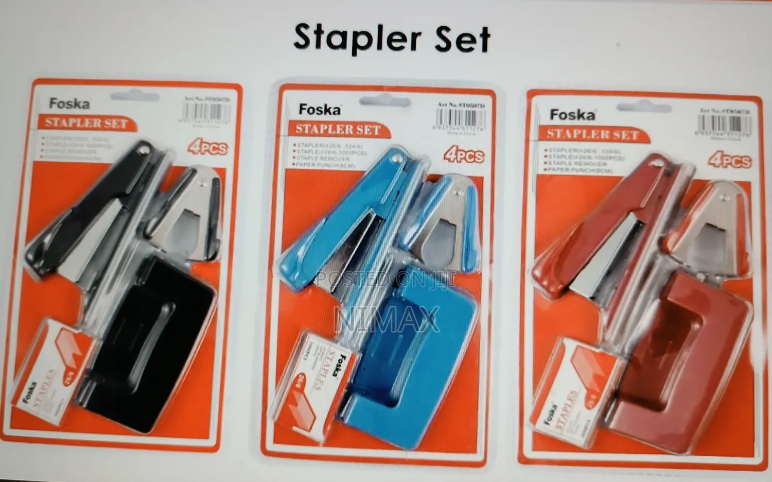 Stapler Set of 4pcs