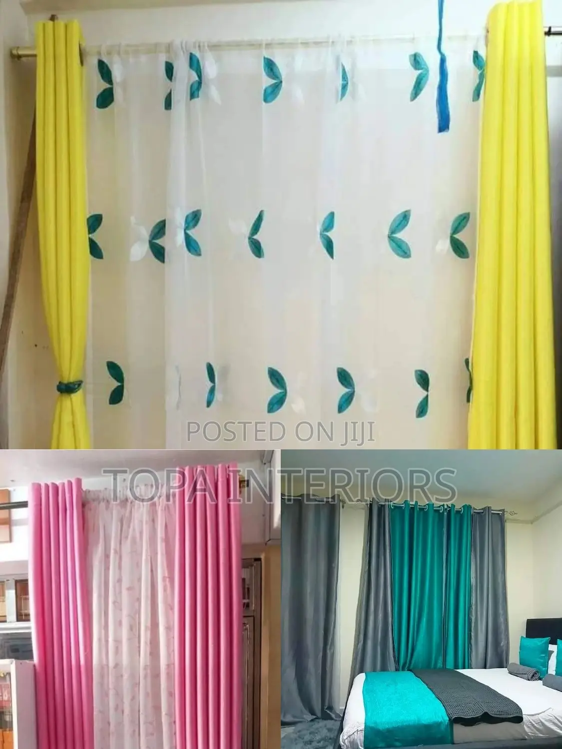 Yellow Curtains and Sheers Pink Curtains and Sheers