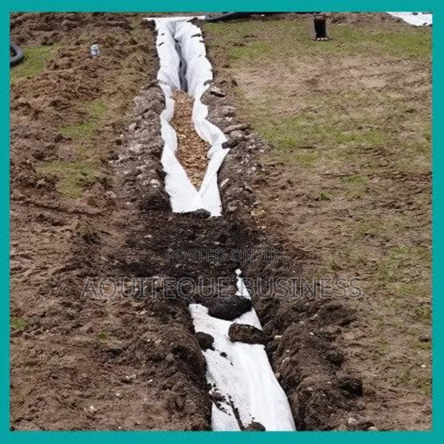 Geotextile Membrane Nonwovens 2mx50m. 150gsm