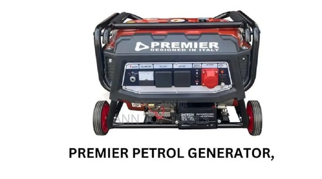 Premier Italy Petrol Generator 6kva 15ltrs